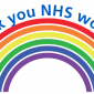 NHS Thank You Sticker